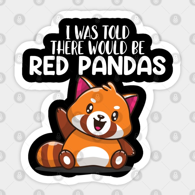 red panda lover Sticker by reginaturner